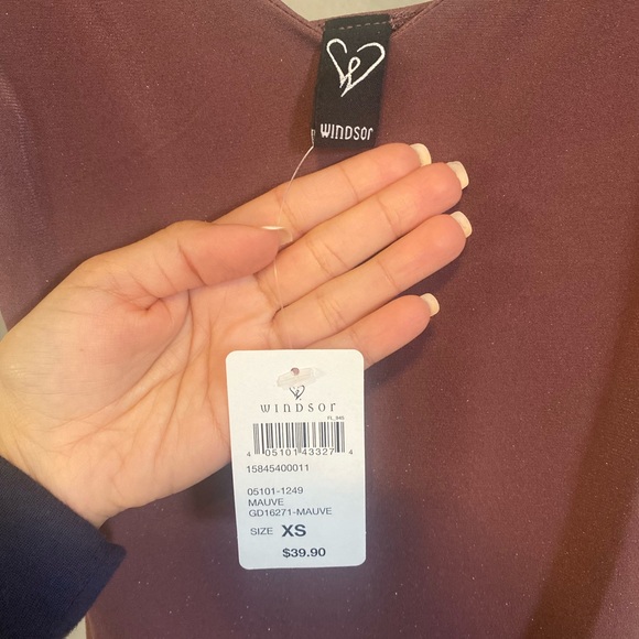 Sparkly Mauve party dress from Windsor - Picture 7 of 7